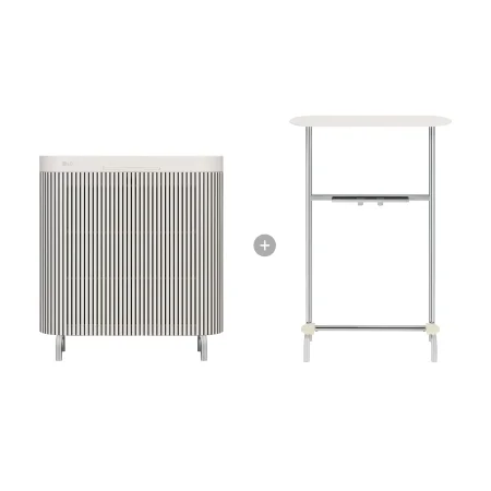 LG 퓨리케어 AI 오브제컬렉션 월핏 (스탠드) + 선반 Kit AS185LGAAS