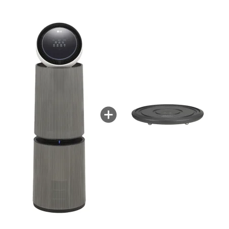 LG 퓨리케어 AI 오브제컬렉션 360˚ 공기청정기 M5 + 무빙휠 세트 AS356NSLLM