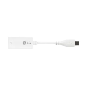 USB-C 타입 LAN 젠더 (화이트) 상품 이미지