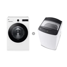 LG 트롬 오브제컬렉션 건조기 + LG 통돌이 세탁기 상품 이미지