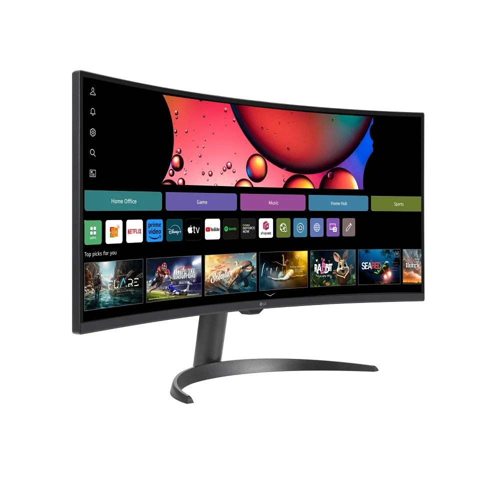LG 스마트모니터 | 34SR60QC | 모니터 | PC/모니터 | 제품/소모품 | LG전자