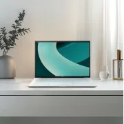 LG 그램 43.1cm 17Z90T 시리즈 화이트 컬러 모델의 라이프 스타일 이미지입니다.