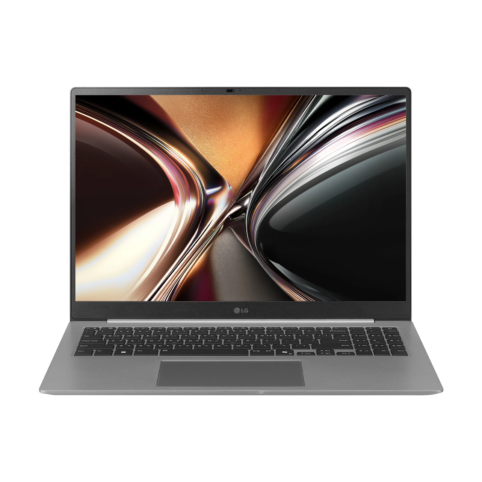 LG 그램 Pro AI 2026 16Z90U-KU7BK 실버 제품 정면