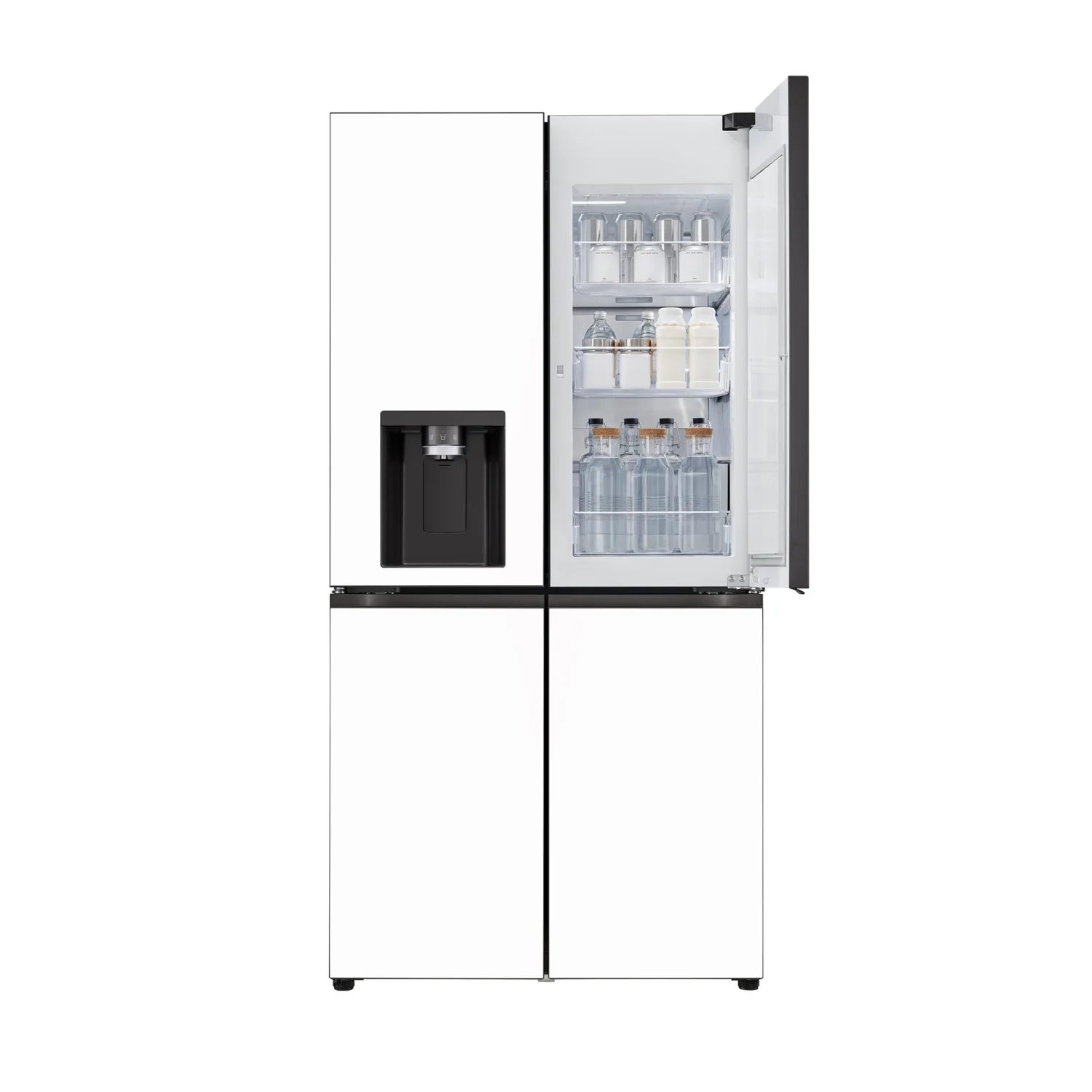 LG 디오스 오브제컬렉션 STEM 얼음정수 냉장고 (매직스페이스
