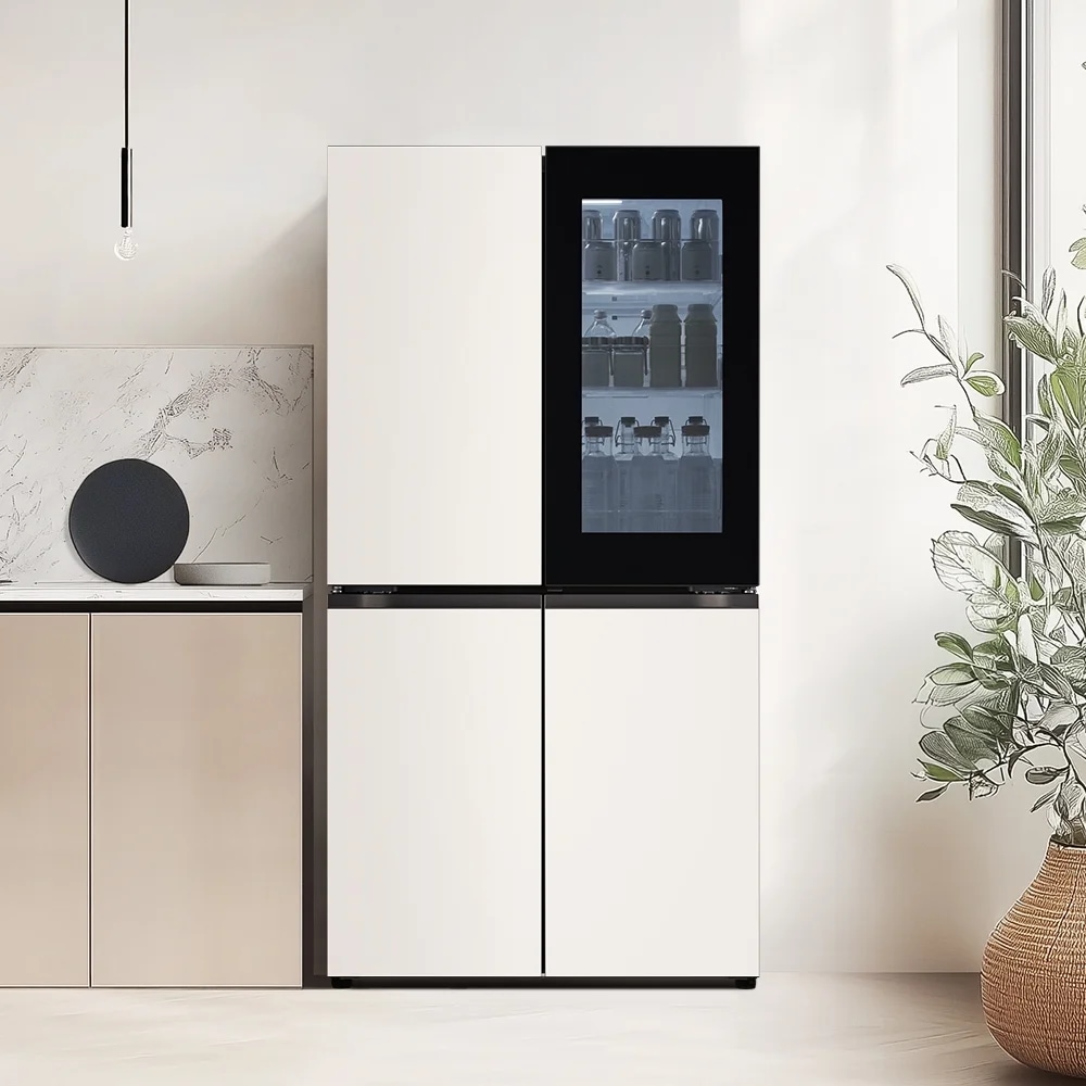 LG 디오스 오브제컬렉션 냉장고 (노크온 매직스페이스)