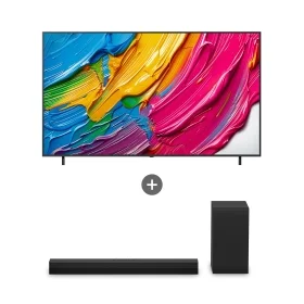 LG QNED AI (스탠드형) + LG 사운드바 상품 이미지