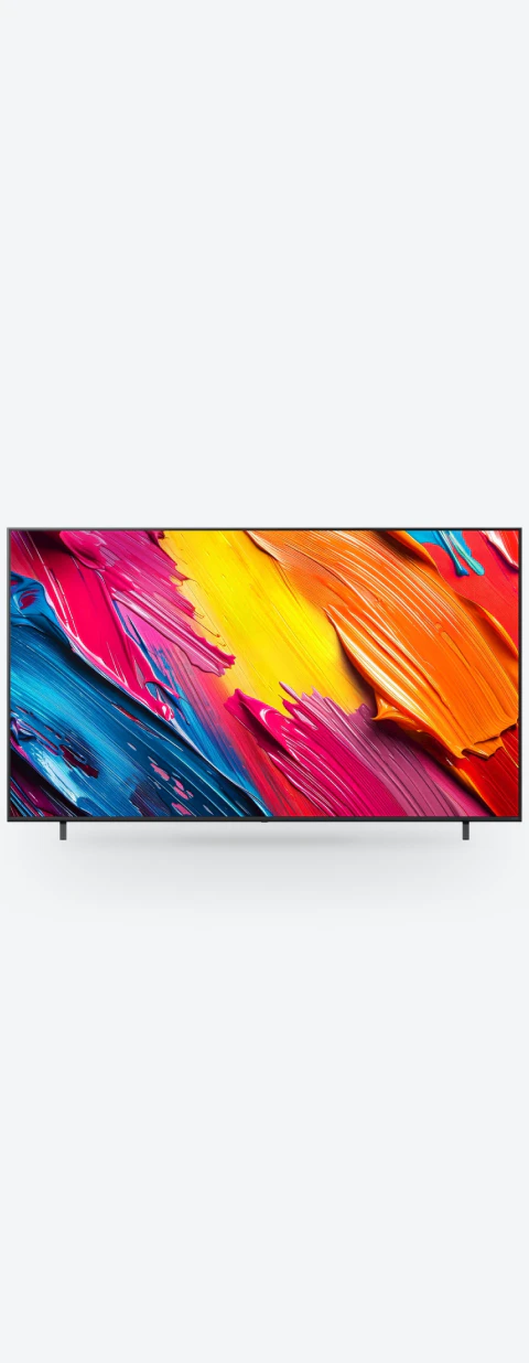 QNED TV 제품 이미지입니다.
