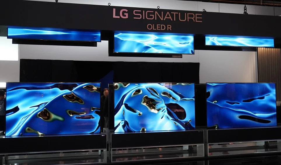 CES 2019에서 선보인 ‘LG 시그니처 올레드 R' 이미지 2