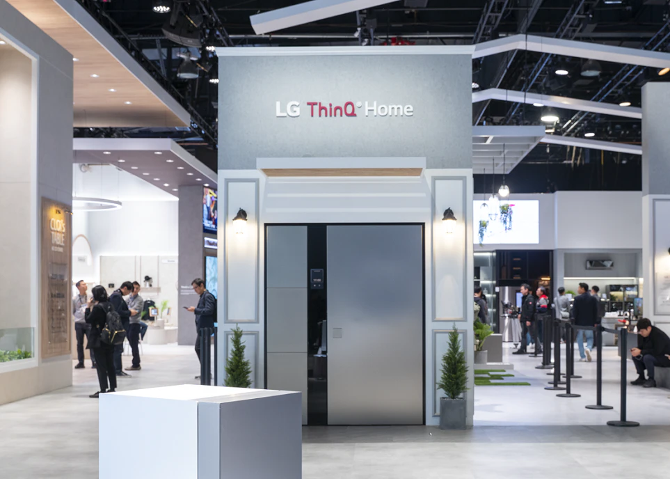 CES 2020 LG 전자 부스 전경 3