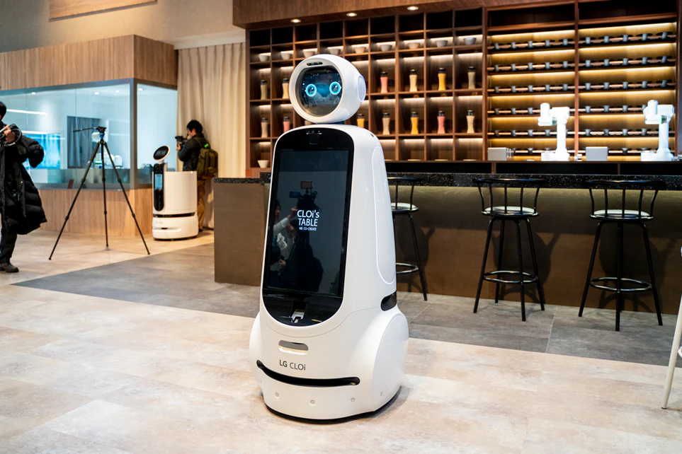 CES 2020에서 선보인 LG전자 클로이봇 모습 2