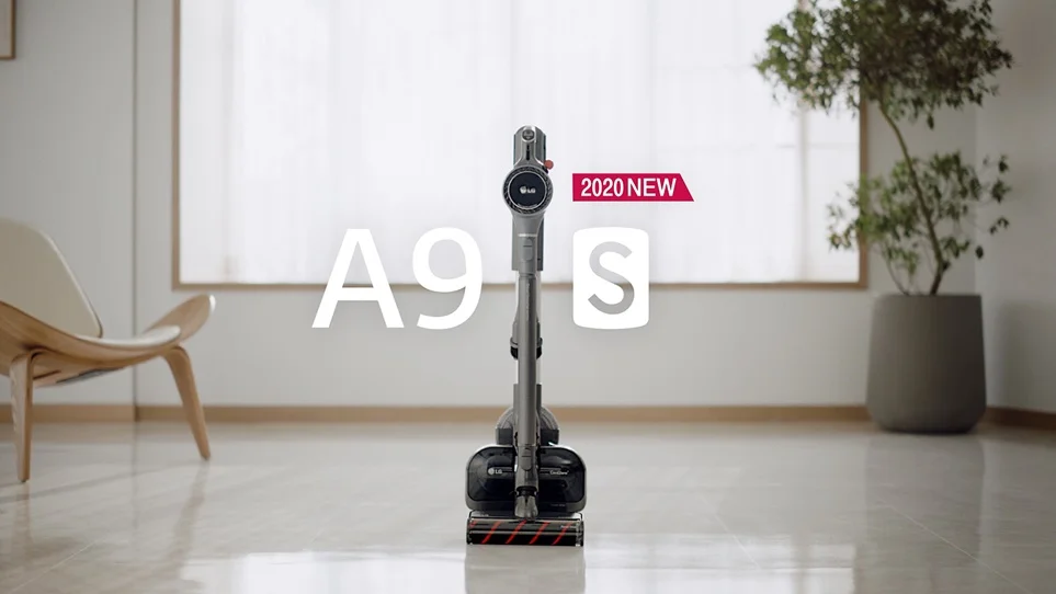 LG 코드제로 A9S 씽큐 광고 이미지