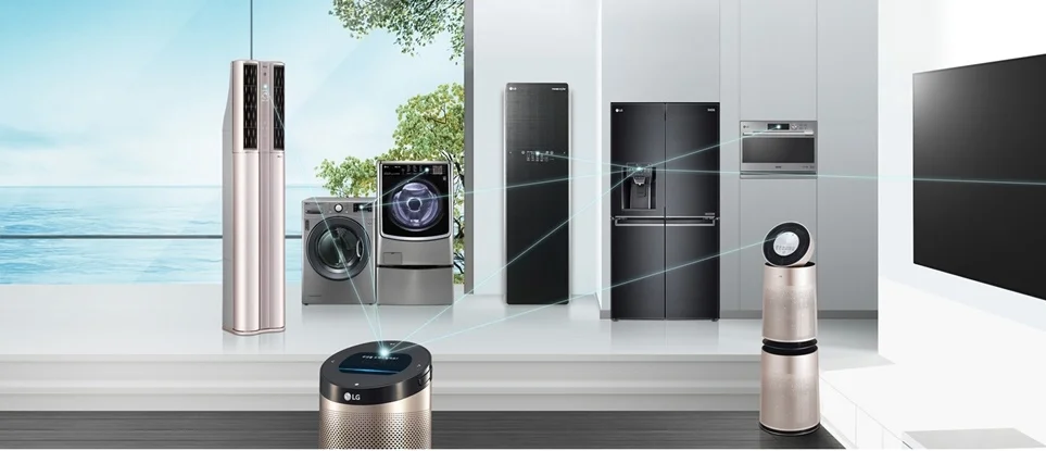 LG ThinQ로 연결되는 가전 LG ThinQ로 연결되는 가전