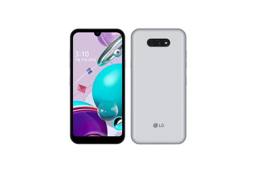 LG Q31 제품 사진.