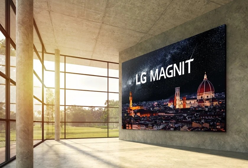 LG전자 초고화질 마이크로 LED 사이니지 'LG MAGNIT(시리즈명: LSAB)' 이미지 LG전자 초고화질 마이크로 LED 사이니지 'LG MAGNIT(시리즈명: LSAB)' 이미지
