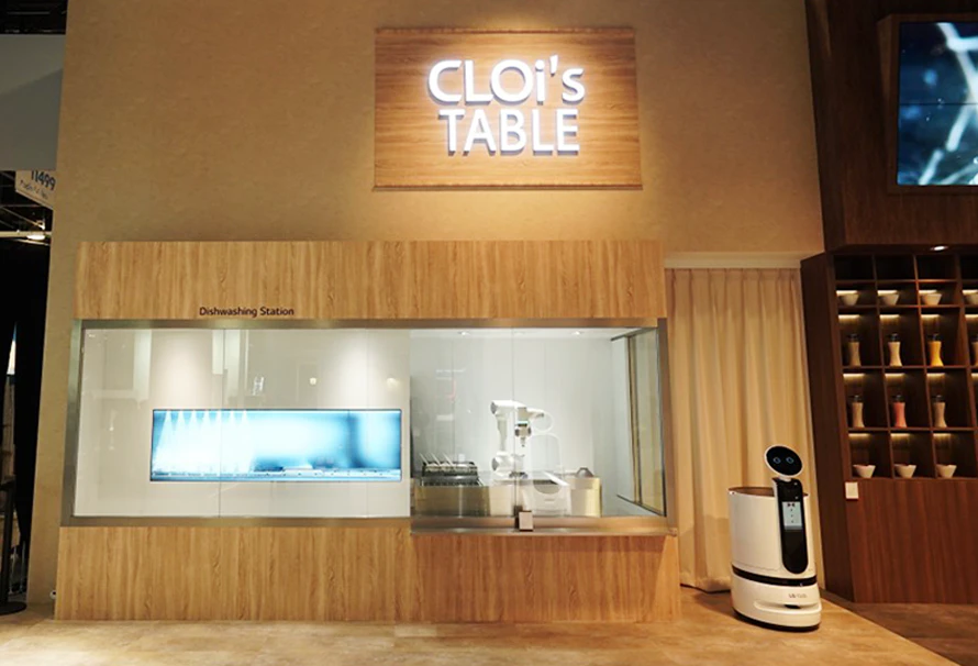 CES 2020에서 선보인 LG 클로이 로봇