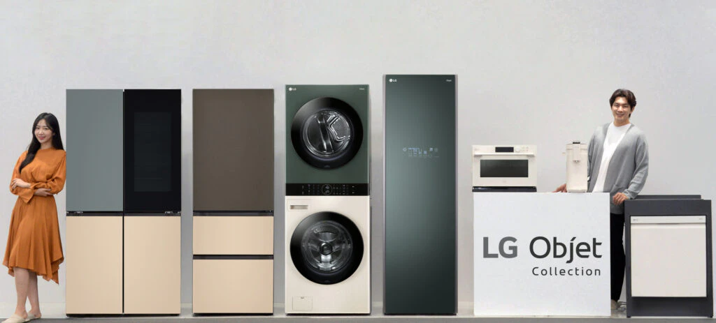 LG전자가 22일 새로운 공간 인테리어 가전 브랜드 'LG Objet Collection(LG 오브제컬렉션)'을 런칭하고 신제품 11종을 출시했다 LG전자가 22일 새로운 공간 인테리어 가전 브랜드 'LG Objet Collection(LG 오브제컬렉션)'을 런칭하고 신제품 11종을 출시했다
