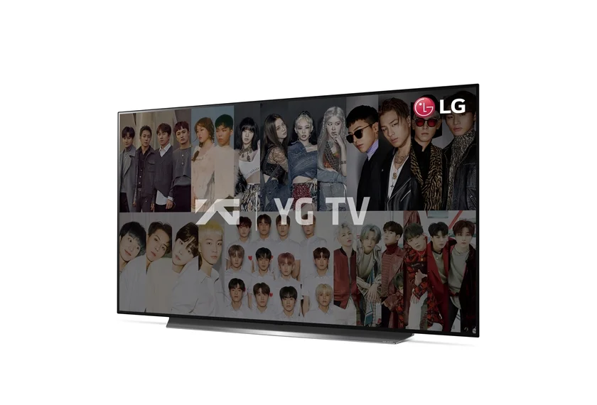 LG 올레드 TV(모델명: CX)에 한류 콘텐츠 채널을 띄운 모습. LG 올레드 TV(모델명: CX)에 한류 콘텐츠 채널을 띄운 모습.