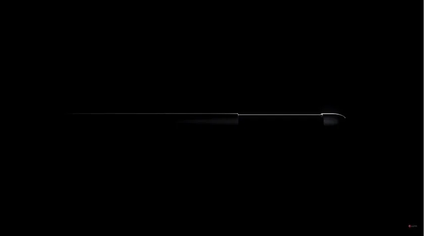 LG WING 언팩 행사에서 소개된 롤러블 폰 티저 이미지 LG WING 언팩 행사에서 소개된 롤러블 폰 티저 이미지