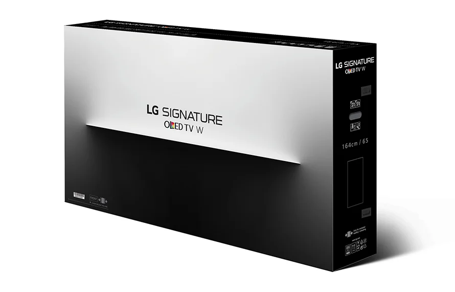 LG SIGNATURE OLED TV W 패키지 디자인 LG SIGNATURE OLED TV W 패키지 디자인
