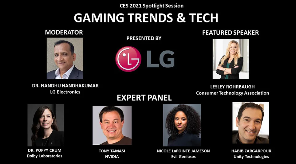 Game Trends & Tech 세션에 참여한 패널들 Game Trends & Tech 세션에 참여한 패널들