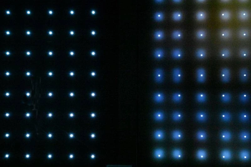 OLED(왼쪽)는 QNED MiniLED(오른쪽) 보다도 정교한 표현능력을 갖춘 모습 (출처=IT동아) OLED(왼쪽)는 QNED MiniLED(오른쪽) 보다도 정교한 표현능력을 갖춘 모습 (출처=IT동아)
