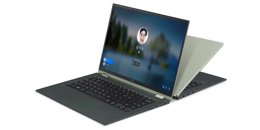 LG전자가 22일 ‘LG 그램(gram)’의 신규 라인업 ‘LG 그램 360’을 새롭게 출시하며 투인원 노트북 시장을 적극 공략한다. 이 제품은 상황에 따라 노트북, 태블릿 모드 등으로 바꿔 사용할 수 있다. 모델이 'LG 그램 360'을 소개하고 있다.