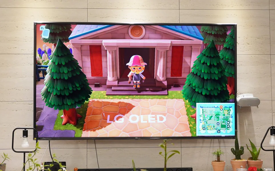 LG OLED 섬에 방문한 플레이어 이미지