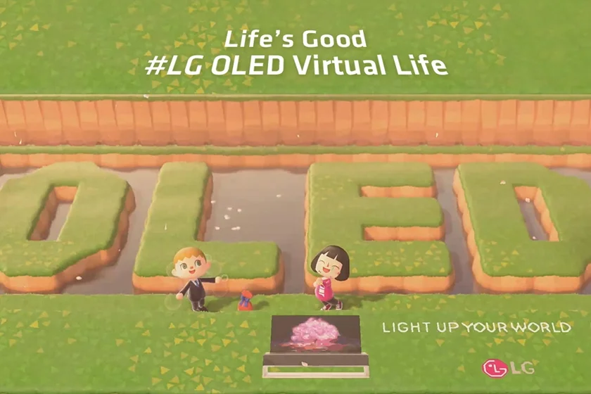 LG전자가 인기 게임 '모여봐요 동물의 숲'에 LG 올레드 TV를 알리는 가상 공간인 '올레드 섬'을 마련했다. 게이머들은 LG전자가 게임 공간에 마련해 놓은 올레드 섬에 방문해서 스포츠, 영화, 게이밍, 라이프스타일 디자인 등 다양한 컨셉에 맞게 꾸며진 LG 올레드 TV를 보고 게임 내 마련된 다양한 이벤트도 즐길 수 있다. 사진은 동물의 숲 게임에 마련된 올레드 섬의 모습. LG전자가 인기 게임 '모여봐요 동물의 숲'에 LG 올레드 TV를 알리는 가상 공간인 '올레드 섬'을 마련했다. 게이머들은 LG전자가 게임 공간에 마련해 놓은 올레드 섬에 방문해서 스포츠, 영화, 게이밍, 라이프스타일 디자인 등 다양한 컨셉에 맞게 꾸며진 LG 올레드 TV를 보고 게임 내 마련된 다양한 이벤트도 즐길 수 있다. 사진은 동물의 숲 게임에 마련된 올레드 섬의 모습.