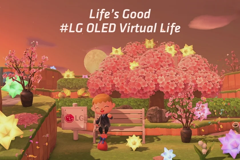 LG전자가 인기 게임 '모여봐요 동물의 숲'에 LG 올레드 TV를 알리는 가상 공간인 '올레드 섬'을 마련했다. 게이머들은 LG전자가 게임 공간에 마련해 놓은 올레드 섬에 방문해서 스포츠, 영화, 게이밍, 라이프스타일 디자인 등 다양한 컨셉에 맞게 꾸며진 LG 올레드 TV를 보고 게임 내 마련된 다양한 이벤트도 즐길 수 있다. 사진은 동물의 숲 게임에 마련된 올레드 섬의 모습. LG전자가 인기 게임 '모여봐요 동물의 숲'에 LG 올레드 TV를 알리는 가상 공간인 '올레드 섬'을 마련했다. 게이머들은 LG전자가 게임 공간에 마련해 놓은 올레드 섬에 방문해서 스포츠, 영화, 게이밍, 라이프스타일 디자인 등 다양한 컨셉에 맞게 꾸며진 LG 올레드 TV를 보고 게임 내 마련된 다양한 이벤트도 즐길 수 있다. 사진은 동물의 숲 게임에 마련된 올레드 섬의 모습.