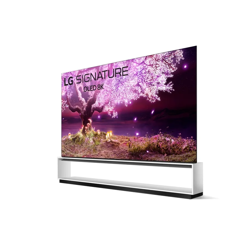 LG전자가 TV 사업 55주년을 맞아 내달 말까지 전국 오프라인 매장에서 LG 올레드 TV를 구매하는 고객에게 모델에 따라 다양한 구매 혜택을 제공한다. 사진은 세계 최초 8K 올레드 TV인 LG 시그니처 올레드 8K 제품 이미지 LG전자가 TV 사업 55주년을 맞아 내달 말까지 전국 오프라인 매장에서 LG 올레드 TV를 구매하는 고객에게 모델에 따라 다양한 구매 혜택을 제공한다. 사진은 세계 최초 8K 올레드 TV인 LG 시그니처 올레드 8K 제품 이미지