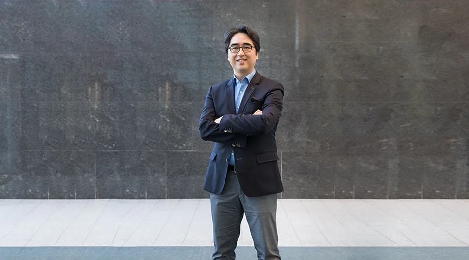 데이터 중심의 사업을 구축하는 김동욱 DXT센터장