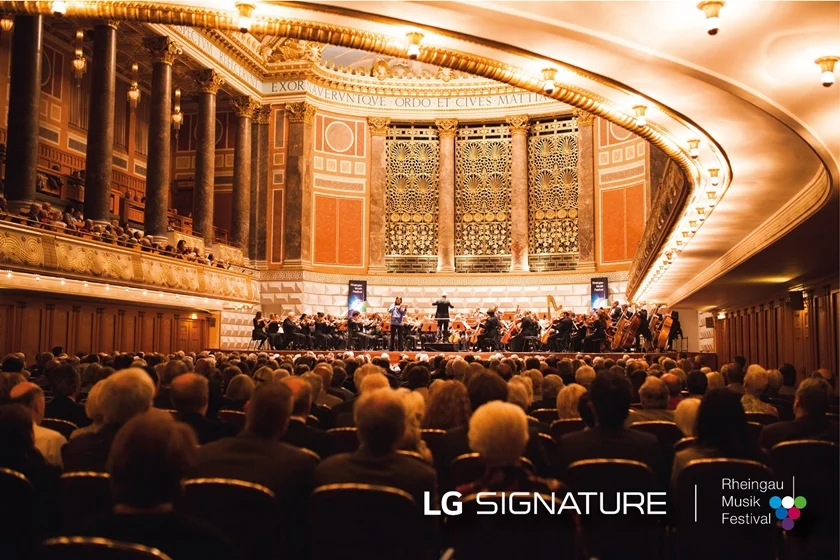  ‘LG 시그니처(LG SIGNATURE)’가 독일의 ‘라인가우 뮤직 페스티벌(Rheingau Musik Festival)’을 후원한다. 