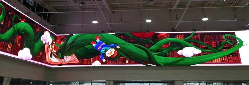 속초 복합쇼핑몰에 대형 LED 전광판 조성 대형 LED 전광판이 설치돼 있는 쇼핑몰 모습. 속초 복합쇼핑몰에 대형 LED 전광판 조성 대형 LED 전광판이 설치돼 있는 쇼핑몰 모습.