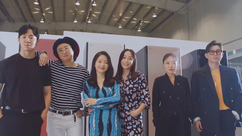 왼쪽부터 이번 '스타일 리바이벌 프로젝트'에 참여한 강요한, 한동철, 변혜정, 박민선, 이시안, 서광준 디자이너.