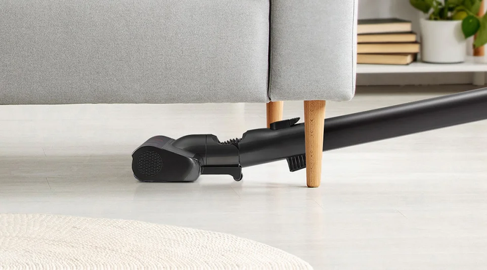 손이 닿기 어려운 곳까지 간편하게 청소할 수 있는 LG 코드제로 A9S