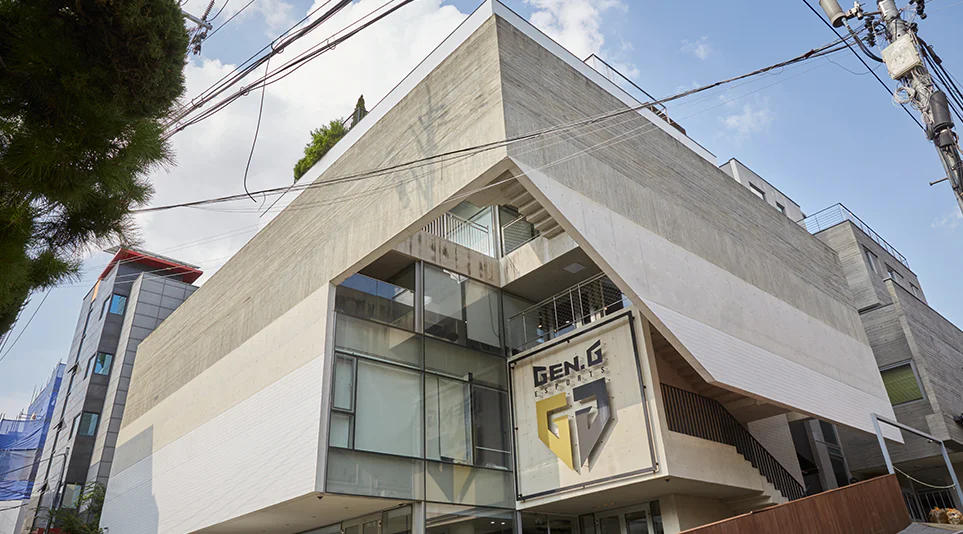 서울 강남구 논현동에 위치한 젠지 이스포츠 사옥 전경