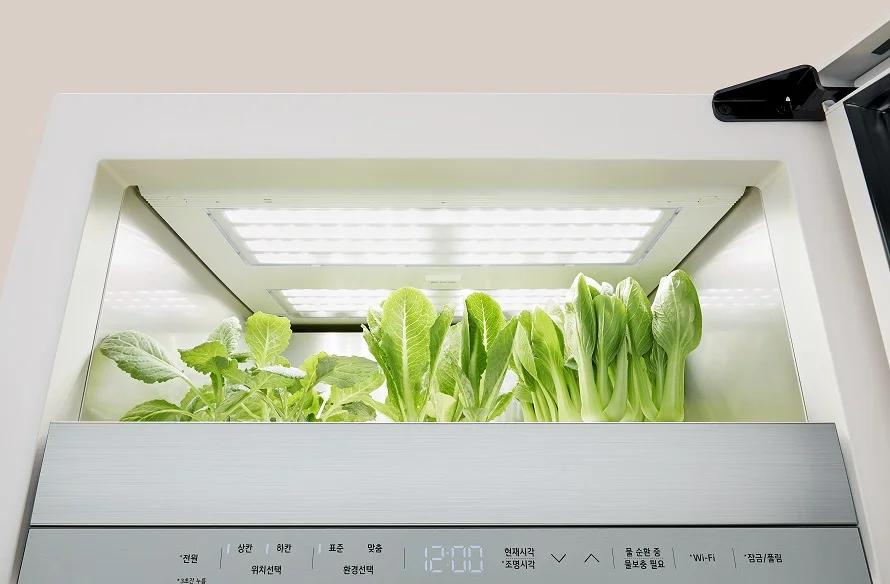 LG 틔운(LG tiiun)의 주백색 LED등