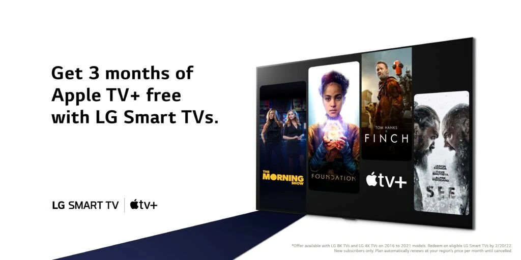 LG Apple TV+ Promotion Global Image