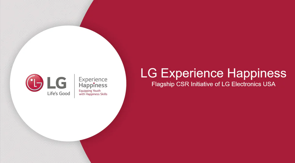 LG전자 미국법인의 ‘행복을 경험하자(Experience Happiness)’ 캠페인
