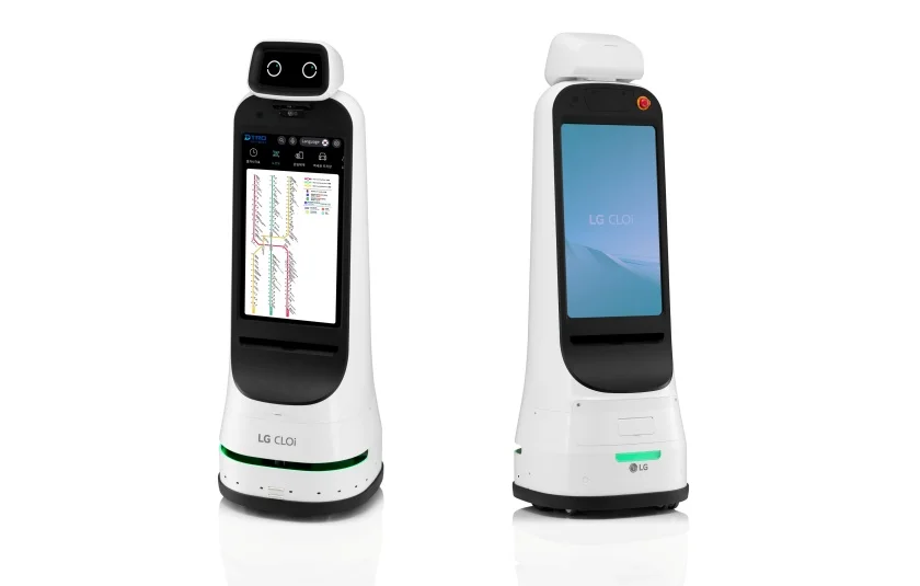 LG 클로이 가이드봇(LG CLOi GuideBot) 제품이미지. LG 클로이 가이드봇(LG CLOi GuideBot) 제품이미지.