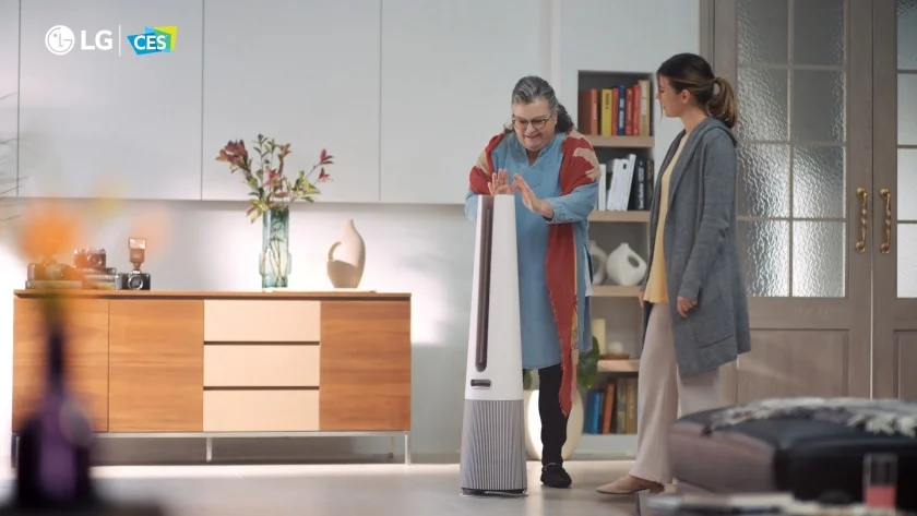 신개념 공기청정팬 ‘LG 퓨리케어 에어로타워’. 신개념 공기청정팬 ‘LG 퓨리케어 에어로타워’.