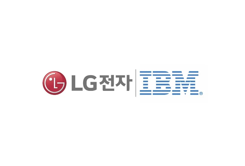 LG전자 IBM 로고 LG전자 IBM 로고