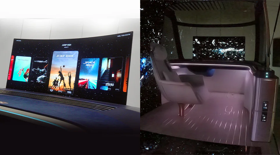 LG 옴니팟 운전석 사진 LG 옴니팟 운전석 사진