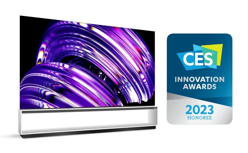  'CES 2023 혁신상' 3관왕에 오른 세계 최초 8K 올레드 TV 'LG 시그니처 올레드 8K'