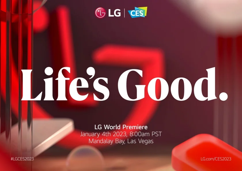 CES 2023 LG 월드 프리미어 CES 2023 LG 월드 프리미어