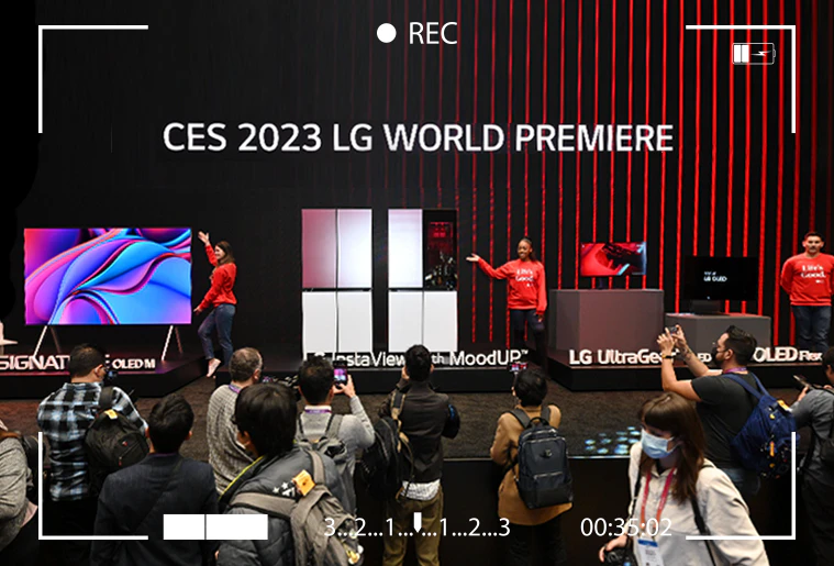 17시간을 넘나들며 탄생한 CES2023 숏폼영상