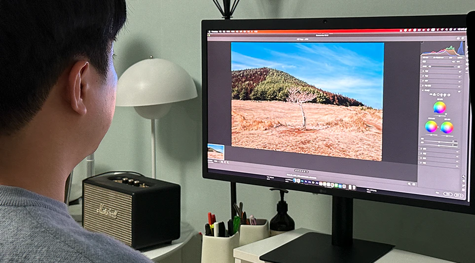 사진작가의 일상 속에서 LG전자 제품이 어떻게 사용되고 있는지 알아보기 위해 시우의 시선님께 기고 받았습니다.