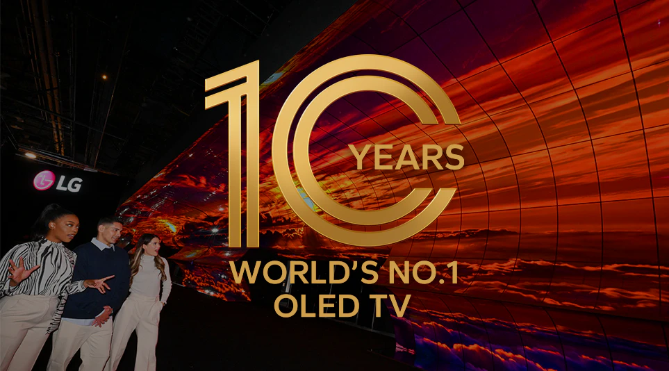 올레드 TV 10주년을 맞이해 지난 10년간의 발자취와 2023년 이어지는 혁신을 소개한다. 올레드 TV 10주년을 맞이해 지난 10년간의 발자취와 2023년 이어지는 혁신을 소개한다.