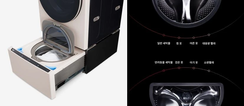 섬세한 분리세탁이 가능한 4kg 용량 통돌이세탁기 ‘미니워시