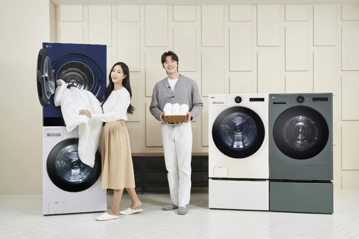 복합형 세탁건조기 시장 대세로 등극한 LG전자의 워시타워와 워시콤보
